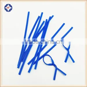 Food Industrial Use Colorful Plastic Single-core Twist Tie thumbnail-5