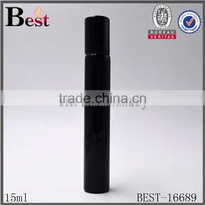 New Products Different Size Black Roll on Bottles Wholesale Perfume Essential Oil Tube Glass Bottle Roll on High Quality Factory thumbnail-2