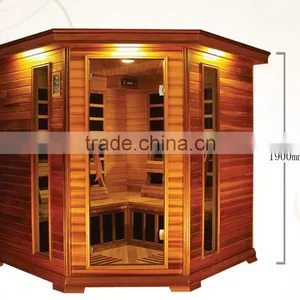 2015 Hot Sale Factory Price Wholesale Far Infrared Sauna Room ,wooden Cabin thumbnail-3