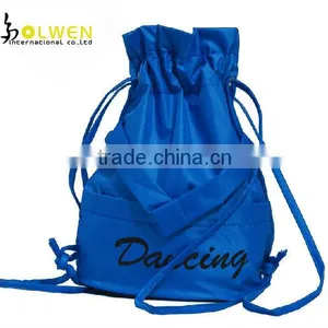 Cute Small Drawstring Dance Bag or Backpack for Girls thumbnail-1