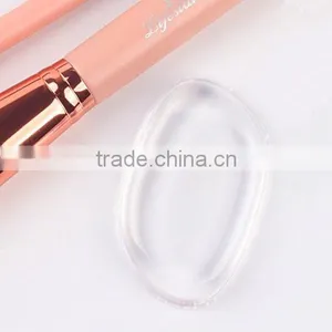 2017 Wholesale Round Clear Silicone Makeup Sponge thumbnail-5