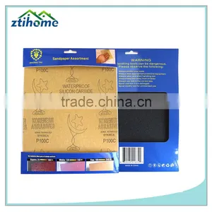 9 x 11 Inch Waterproof Black Abrasive Sandpaper With Many Brands thumbnail-2
