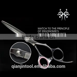 GU-575G JC158 High Quality Damascus Layer Steel Hair Cutting Scissors With Beautiful Finger thumbnail-4