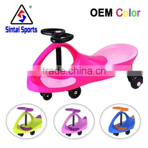 Wiggle Gyro Swing Car Ride On Twist & Go Kid Toy Car Child Swivel Scooter thumbnail-1