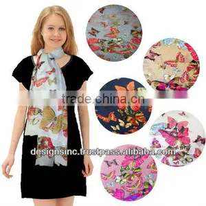 Neck Wear Fashion Scarf - Printed Material Customized Design thumbnail-1