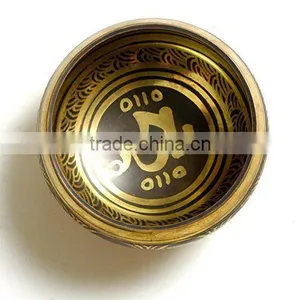 High Quality Om Mane Padhme Hun Meditation Tibetan Singing Bowl thumbnail-2