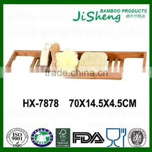 China Wholesales Bathware Bamboo Bathroom Towel Rack thumbnail-1