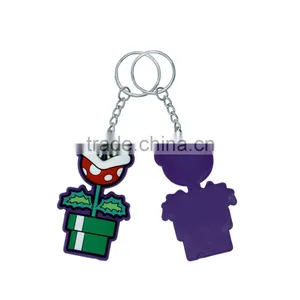 Best Quality Wholesale Rubber Customize Designs Keyrings Silicone Keychain Keyring Gift thumbnail-5