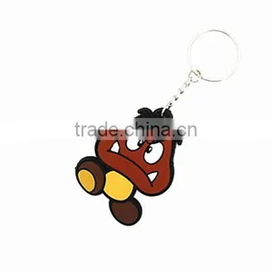 Custom Design Shaped 3D Soft Plastic Rubber PVC Keychain thumbnail-1