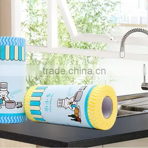 Household Kitchen Cleaning Spunlace Nonwoven Wipes thumbnail-6