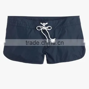 Wholesale Custom Woman Summer Fashion Dry Quick Nylon Beach Retro Sexy Board Surf Shorts thumbnail-3