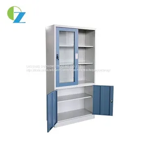 Cheap Metal Swing & Glass Sliding Door Steel Cupboard thumbnail-2