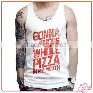 Printing Men Tank Top Fitness Clothing thumbnail-1