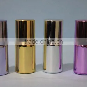 CHROME EMPTY NAIL POLISH BOTTLE thumbnail-1