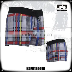 Female Photos Sexy Full Open Sexy Check Mini Running Shorts thumbnail-1