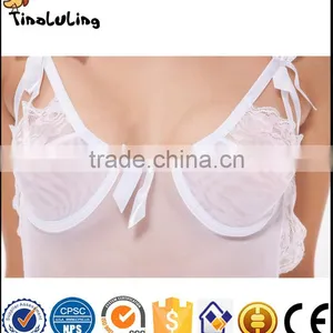 Wholesale Price China Supplier Transparent Hot Transparent Babydoll Sexy Lingerie for Women thumbnail-3