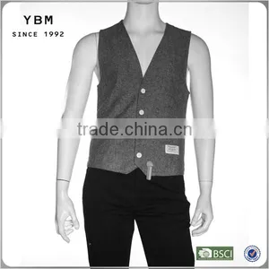 2014 - 2015 Sleeveless Denim Vest thumbnail-1