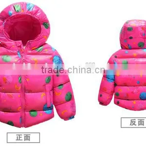 Wholesale Fashion Ultra Thin Light Kids Feather Garment Children 2-10 Years Duck Down Coat thumbnail-2