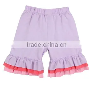 2017 New Style Wholesale Summer Baby Girls Ruffle Shorts Triple Ruffle Icing Shorts thumbnail-1