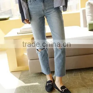4783 Runwaylover Hot Sale Ladies Ripped Jeans thumbnail-2