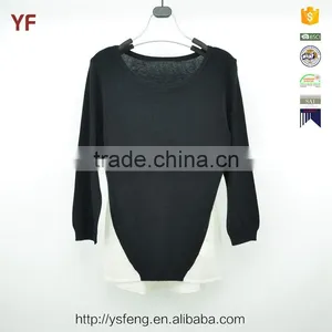High Quality Clothing Manufacturers Fashion Knit European Style Sweaters For Women thumbnail-1