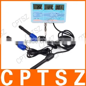 PHT-027 6in1 Multifunctional Water Quality Monitor PH/EC/TDS/CF/mV/Temp.Monitor,ATC, thumbnail-2