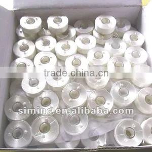 L Type Paper Side Prewound Bobbin Thread White Thread thumbnail-2