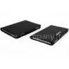 Black Sam-Skin Tablet PC Leather Case Wallet For Ipad 2 / Ipad 3 / Ipad 4 , PU Leather thumbnail-1