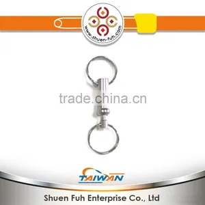 Metal Double Ring Key Chain Pvc Key Chain for Reference thumbnail-1