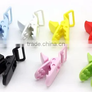 20/25mm Plastic Dummy Pacifier Clip Plastic Pacifier/Soother/Binky/Paci/Bib/Suspender/Toy Holder Clip thumbnail-2
