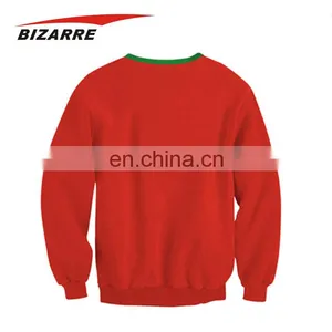 New Design Eco Friendly No Pockets Sublimation Hoodies for Christmas thumbnail-2
