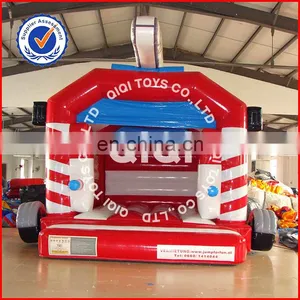 Fire Truck Adult Bounce House For Sale thumbnail-1