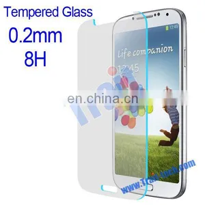 Explosion-proof Ultrathin Flexible 0.2mm 8H Super Organic Tempered Glass Screen Protector For Samsung Galaxy S4 I9500 thumbnail-1
