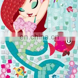 2016 New Design DIY Mosaic Sticker Craft for Kids-mermaid2 thumbnail-2