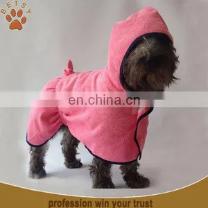 Highly Absorbent Super Baby Dog Hooded Towel Drying thumbnail-6