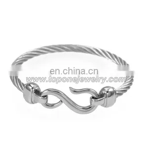 Cheap Wholesale Stainless Steel Infinity Women's Bangles Jewelry Gifts thumbnail-3