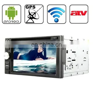 Universal 6.2 Inch Android 4.2 Multi-Touch Capacitive Screen In-Dash Car DVD Player With WiFi / GPS / RDS thumbnail-1