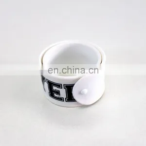 Custom Silicon Slap Bracelet thumbnail-3