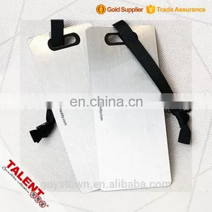 The Private Custom Stainless Steel Wiredrawing Specialty Paper Silk Printing Hangtag thumbnail-5