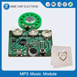 Music Greeting Card Recordable Sound Module Mini Voice Recorder Chip thumbnail-1