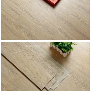 SPC Floor Plastic Flooring Sheet Tiles Slotted Click Lock 4.0mm Thickness 0.3mm Wear Layer thumbnail-1