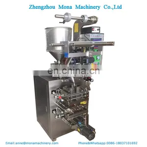 Small Cream Liquid Cheese Sauce Packing Machine Automatic 3/4 Sides Sealing Sauce Packaging Machine thumbnail-1
