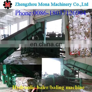 Hydraulic Cardboard Baling Press Machine For Sale,Pet Bottle Waste Paper Used Clothing Baling Machine thumbnail-1