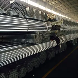 Galvanized Round Steel Pipe for Building Construction With Zinc Coated thumbnail-5