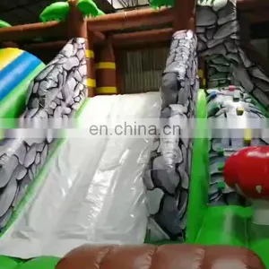High Quality Pvc Commercial Attractive Inflatable Slide With Popular Animal Cartoon For Sale thumbnail-1