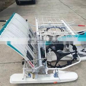 in India 6 Row Hand Walking Type Rice Manual Seedling Transplanter thumbnail-7