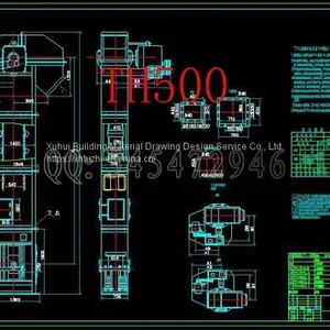 Чертежи ленточно-ковшового элеватора TH160 Полные Чертежи механической обработки thumbnail-5