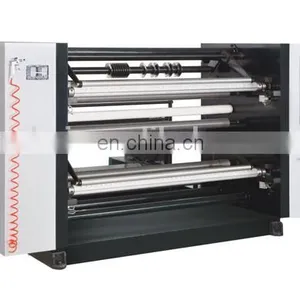 WFQ Horizontal Type Paper Jumbo Roller Slitter and Rewinder Machine With Circular Knives To 30mm-1300mm thumbnail-1