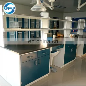 Chemical Reagent Resistant School Lab Furniture Workbench thumbnail-5