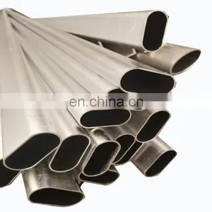 6063 T5 Extrusion Structure Aluminum Round Profile Hollow Aluminum Tube 6061 T6 Large Oval Aluminium Extrusion Manufacturer thumbnail-2